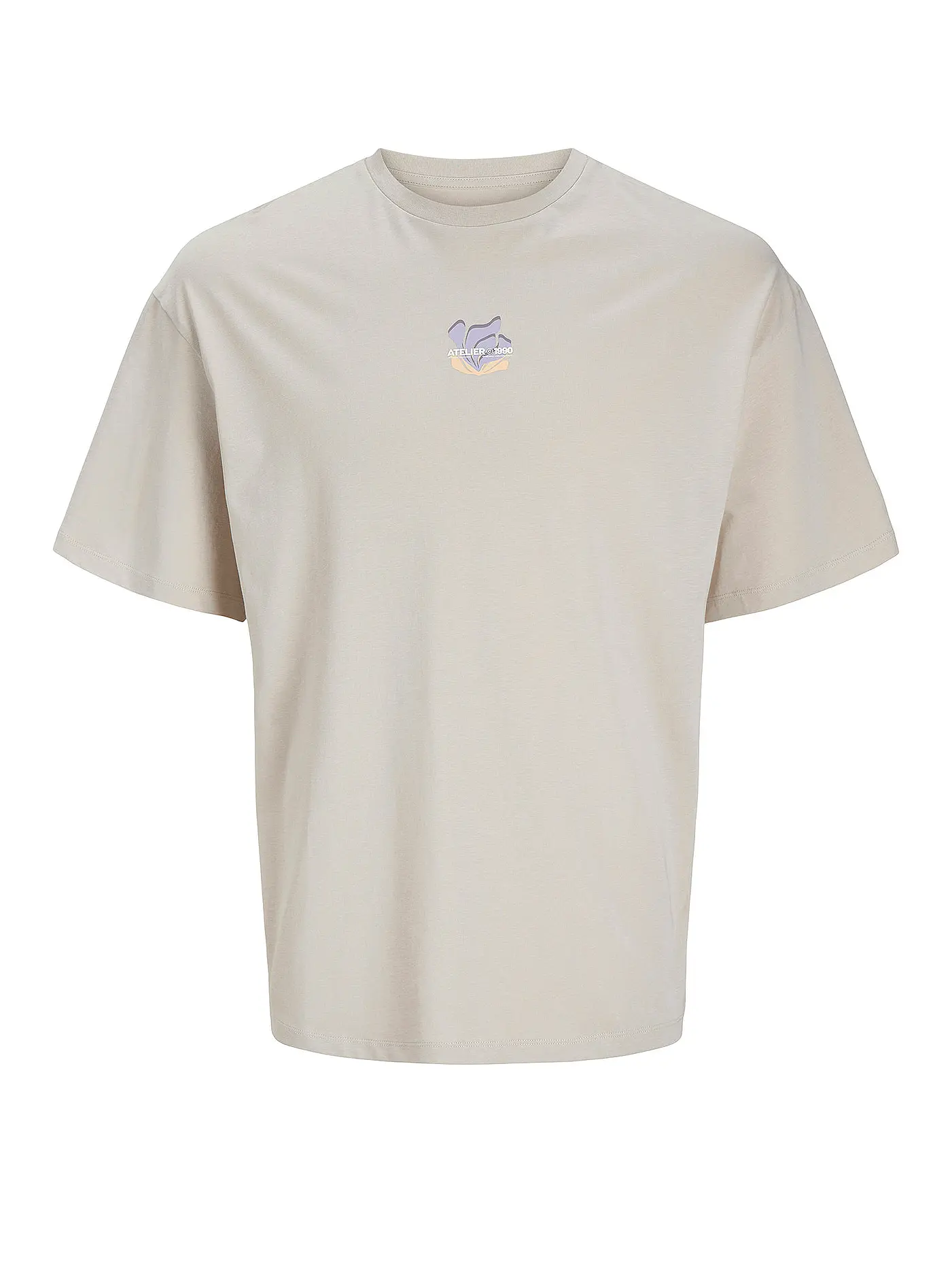JACK & JONES | T-Shirt JJEAMES | beige